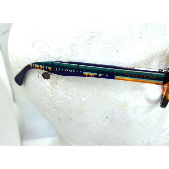 Pendleton Westerly Pacific Wonderland Round Tortoise Eyeglasses Frames 46-24-140 - Picture 7 of 9